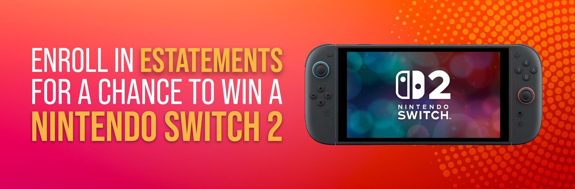 NINTENDO SWITCH 2 GIVEAWAY!