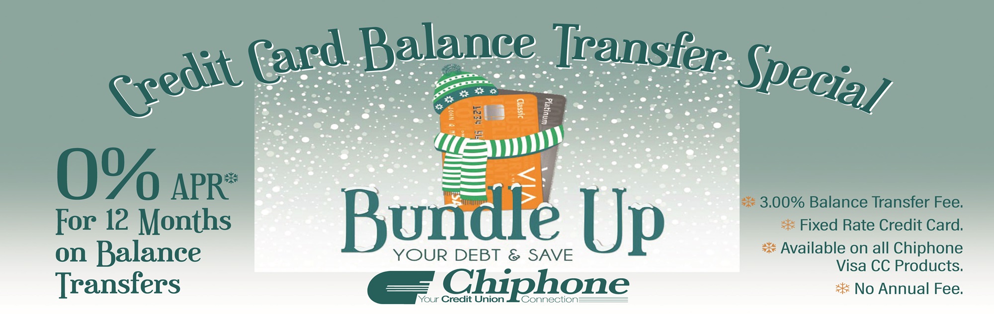 CREDIT CARD BALANCE TRANSFER SPECIAL!