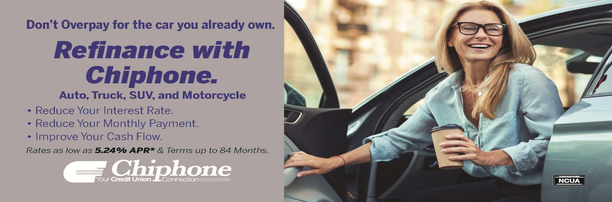 UPGRADE YOUR LOAN-NOT YOUR CAR