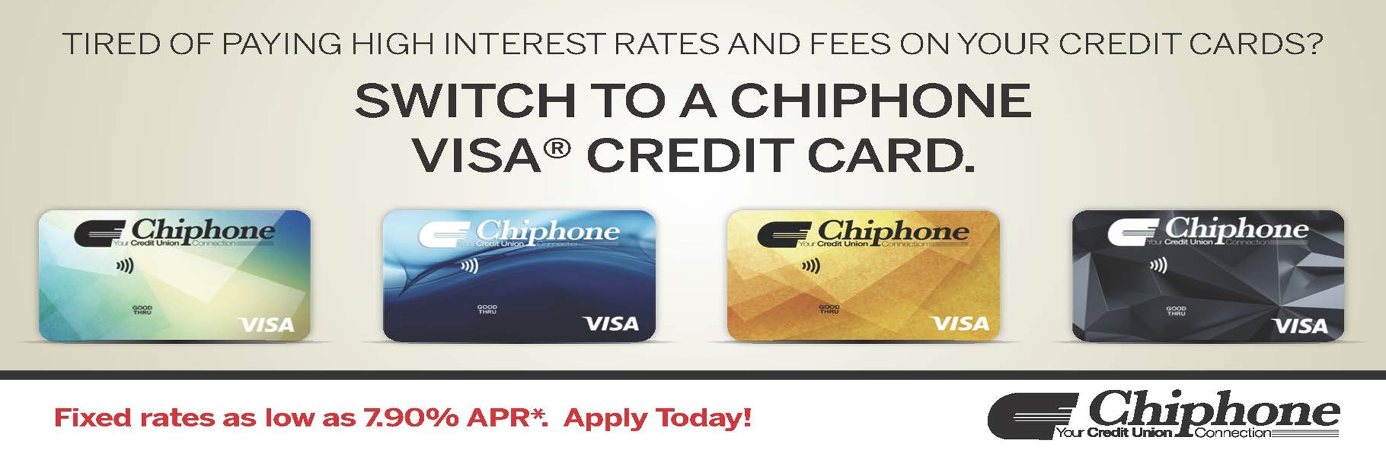 BREAK FREE FROM HIGH CREDIT CARD RATES!